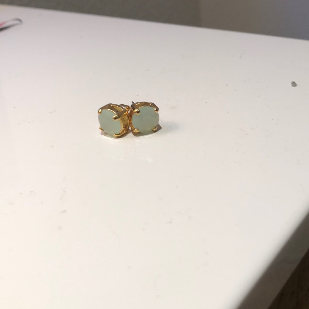 Jcrew large studs turquoise
